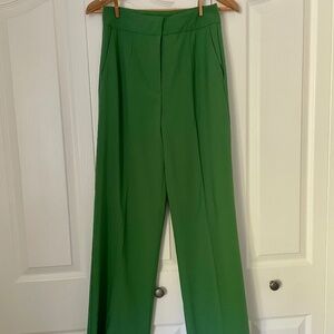Dynamite Bright Green Yasmin Straight Leg Pant | Size 4